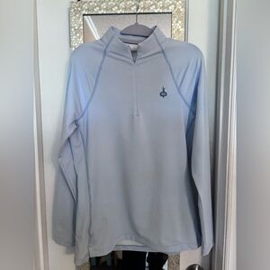 Peter Millar Shadebreak Bunker Stripes Lightweight Sun Shirt